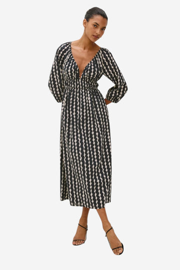 Paio Dress - Painted Noir