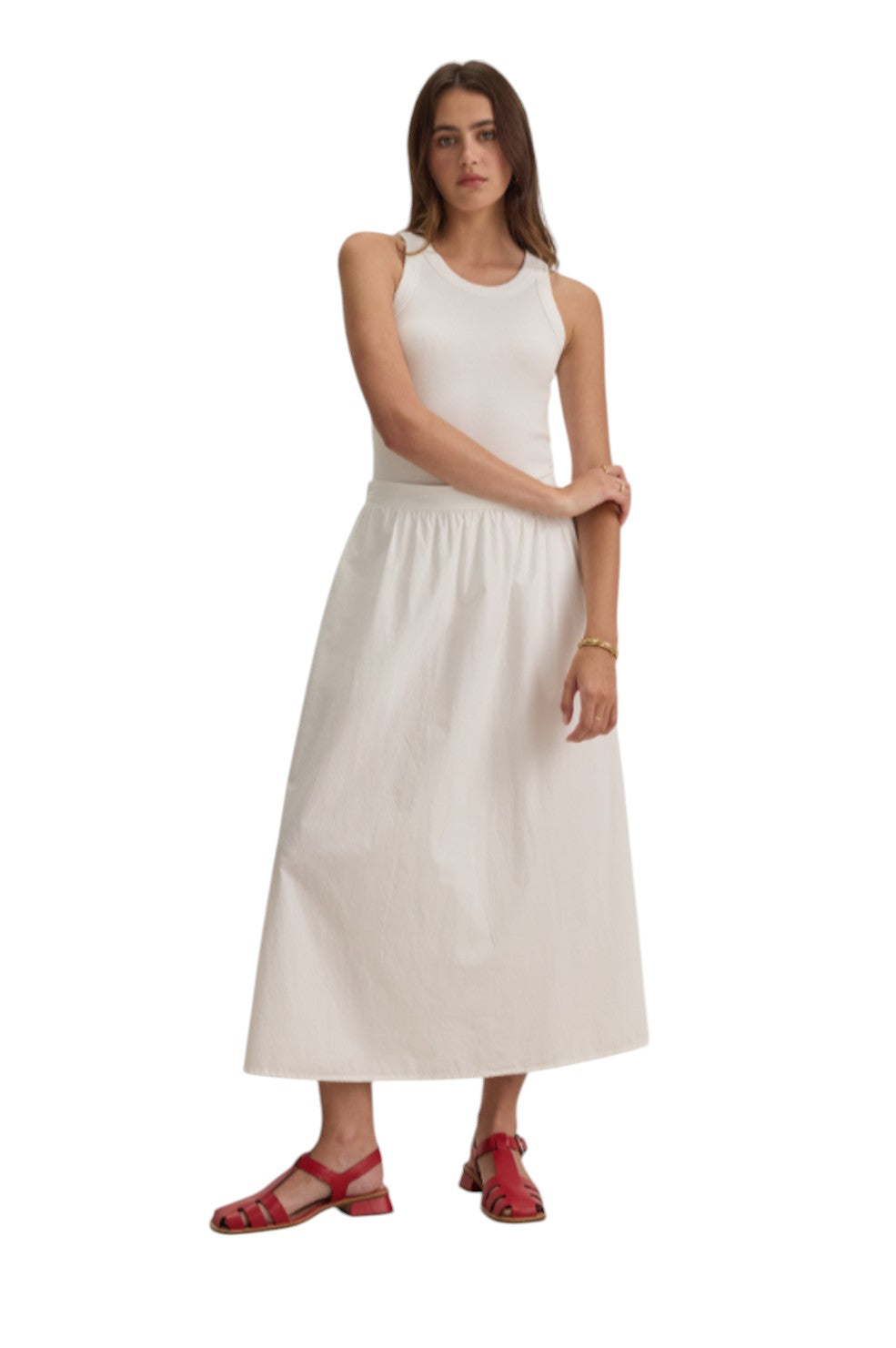 Bella Skirt - White