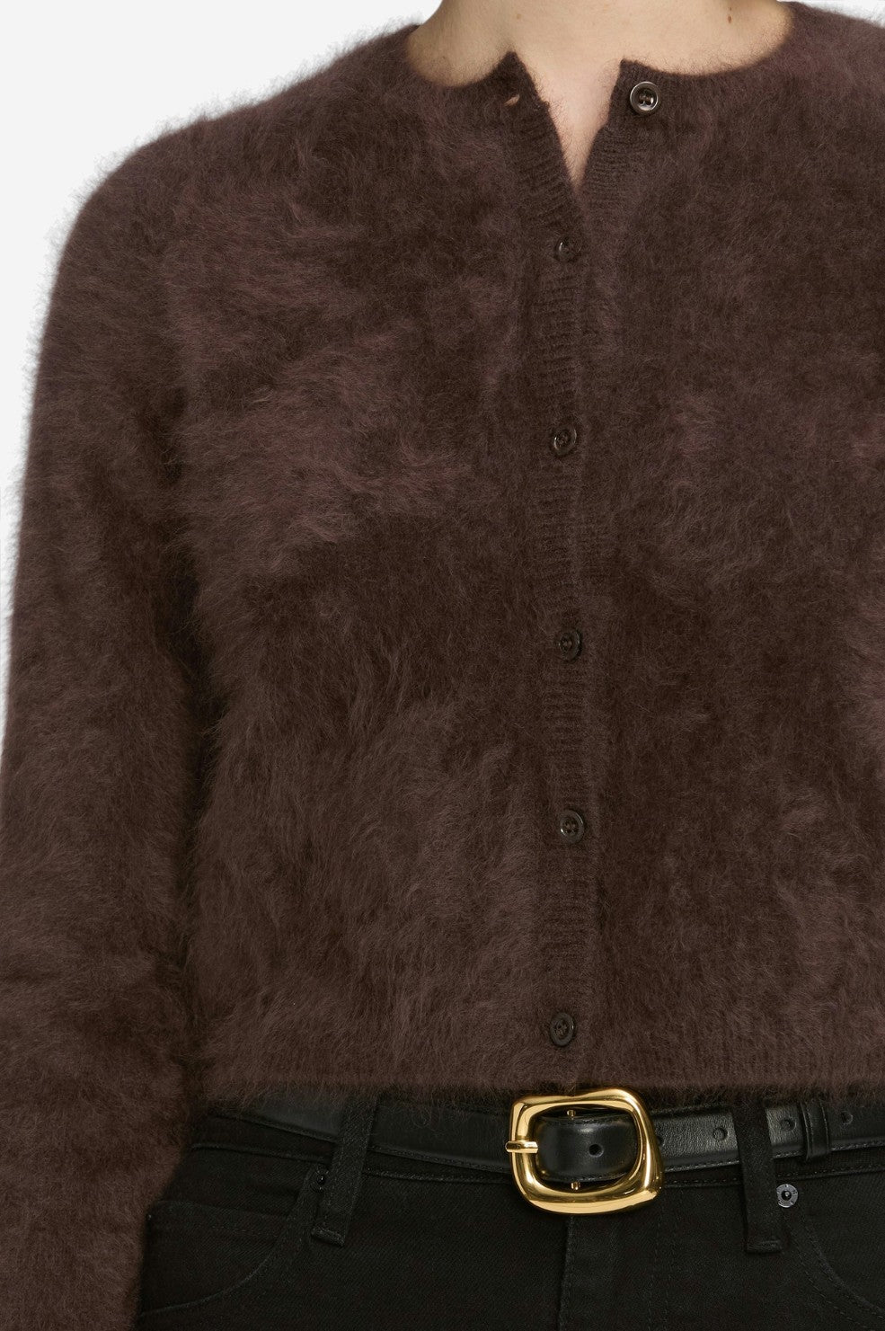 The Teddy Cardi - Coffee