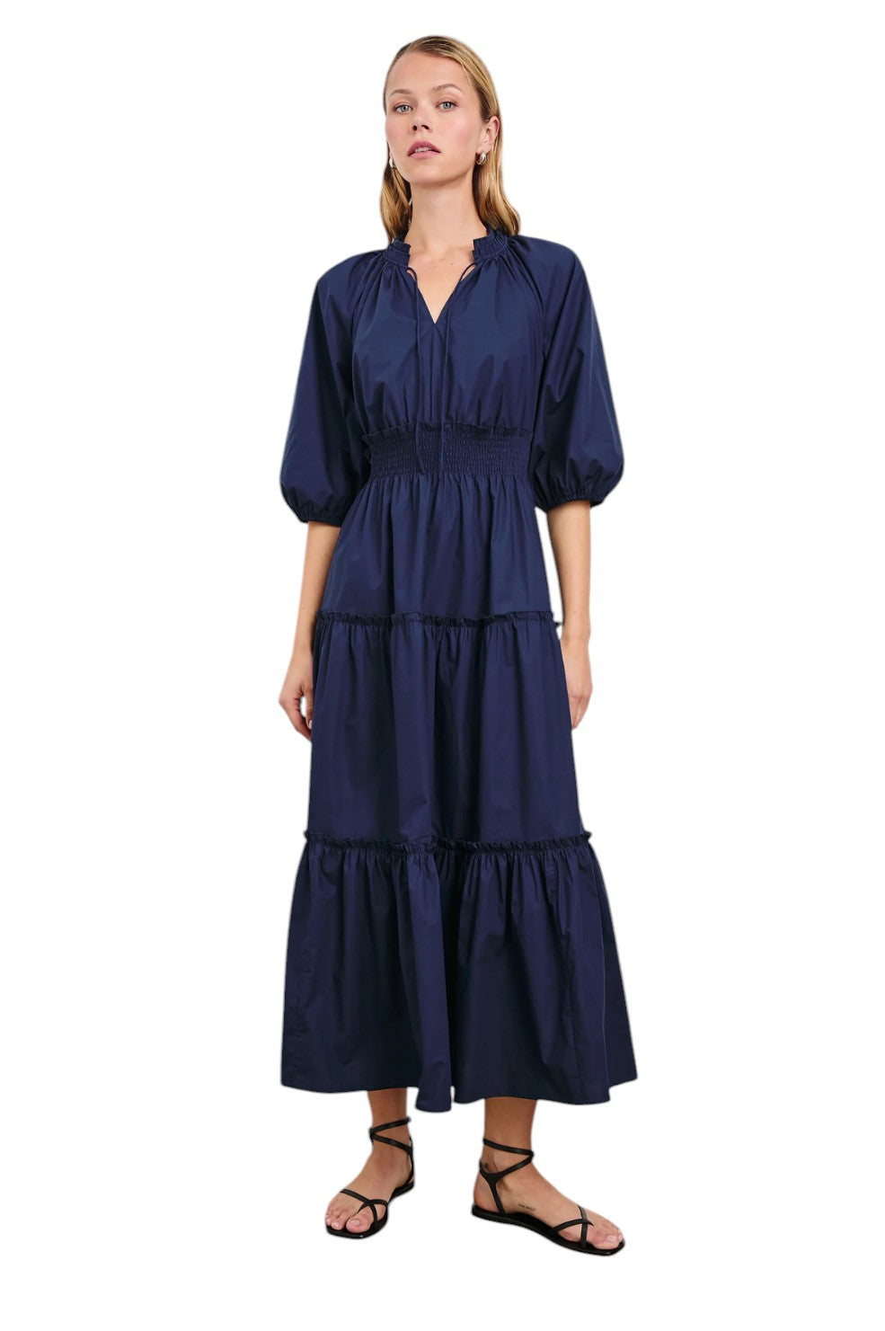 Caterine Dress - Navy