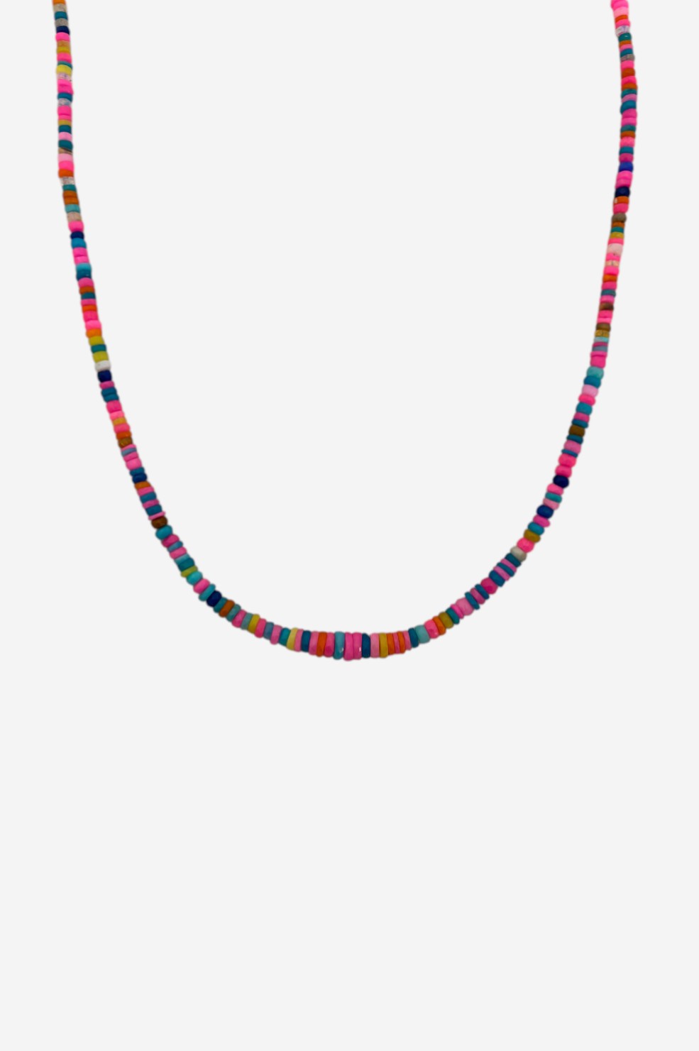 Multicoloured Graduated Opal Necklace