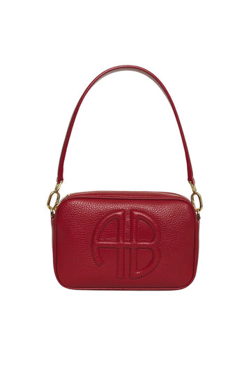 Lili Bag - Red Pebbled