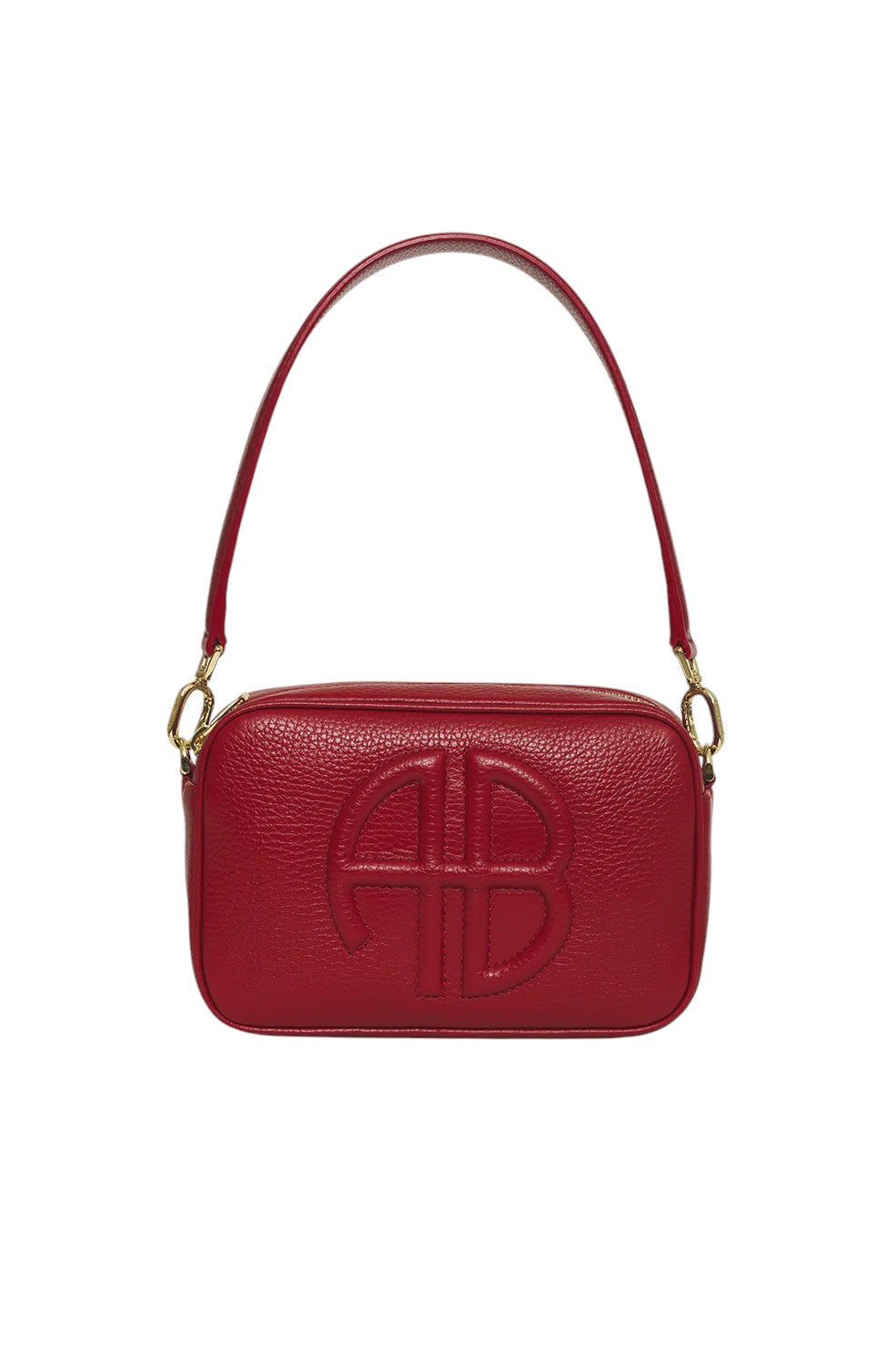 Lili Bag - Red Pebbled
