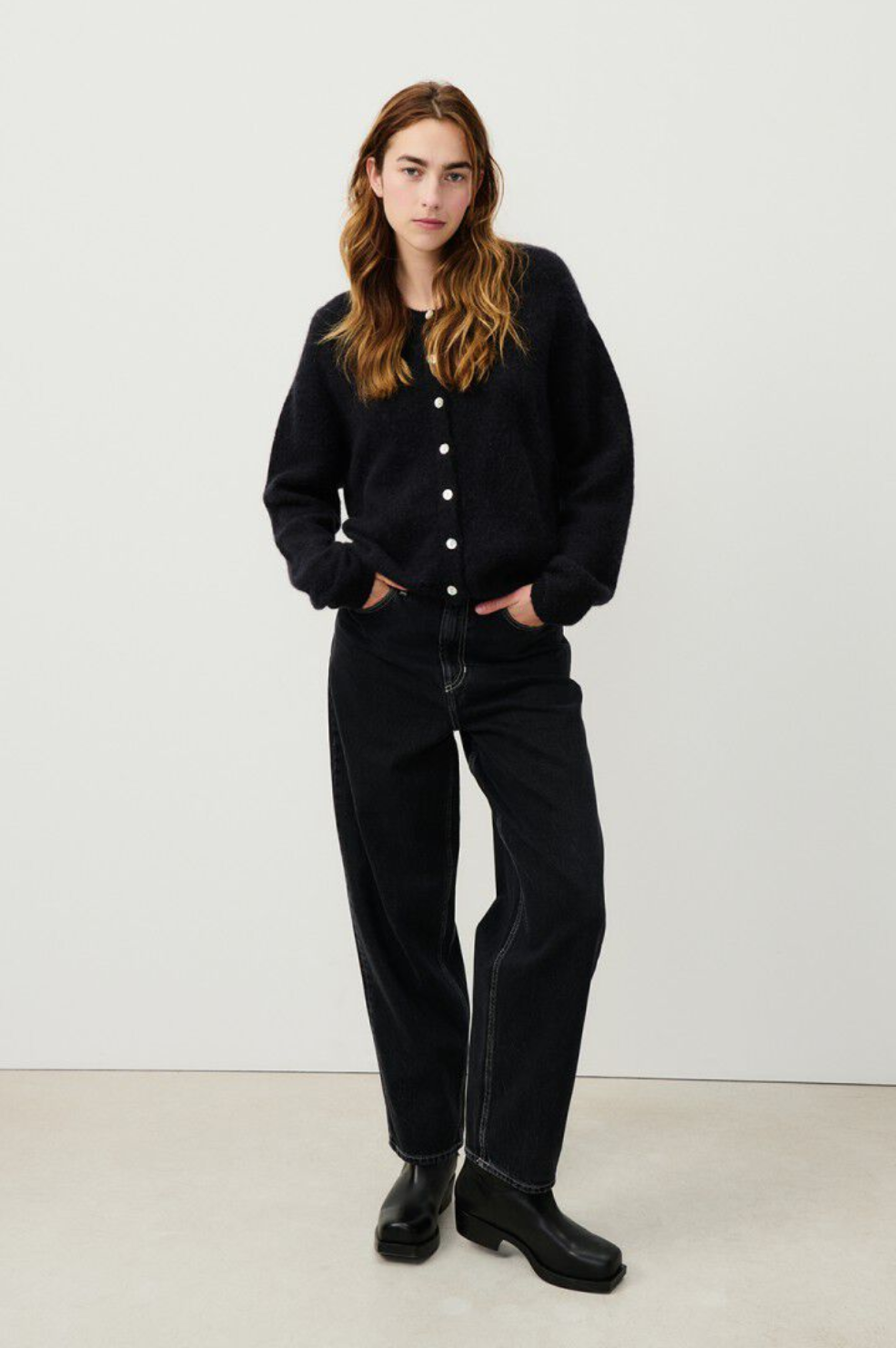 Vitow Cardigan - Noir