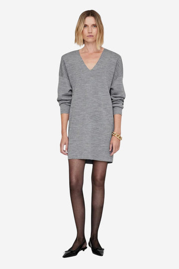 Essex Dress - Grey Melange