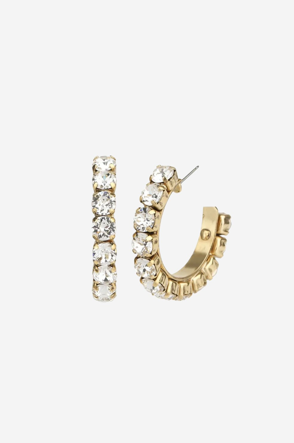 Jubilee Hoops - Gold/Clear