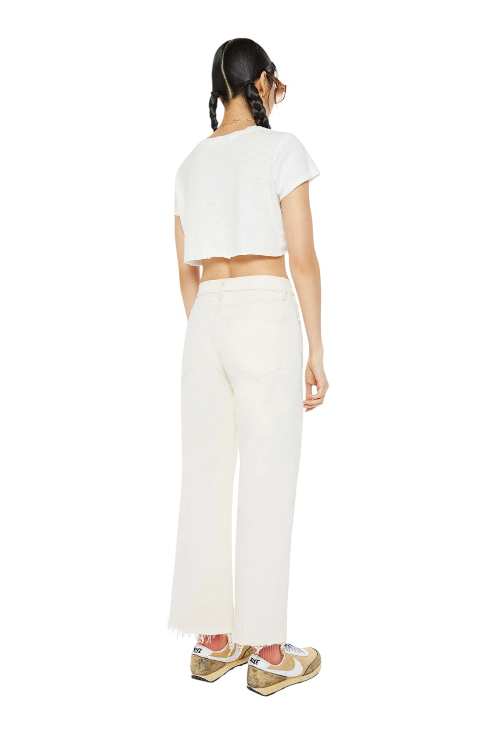 The Mid Rise Maven Ankle Fray - Act Natural