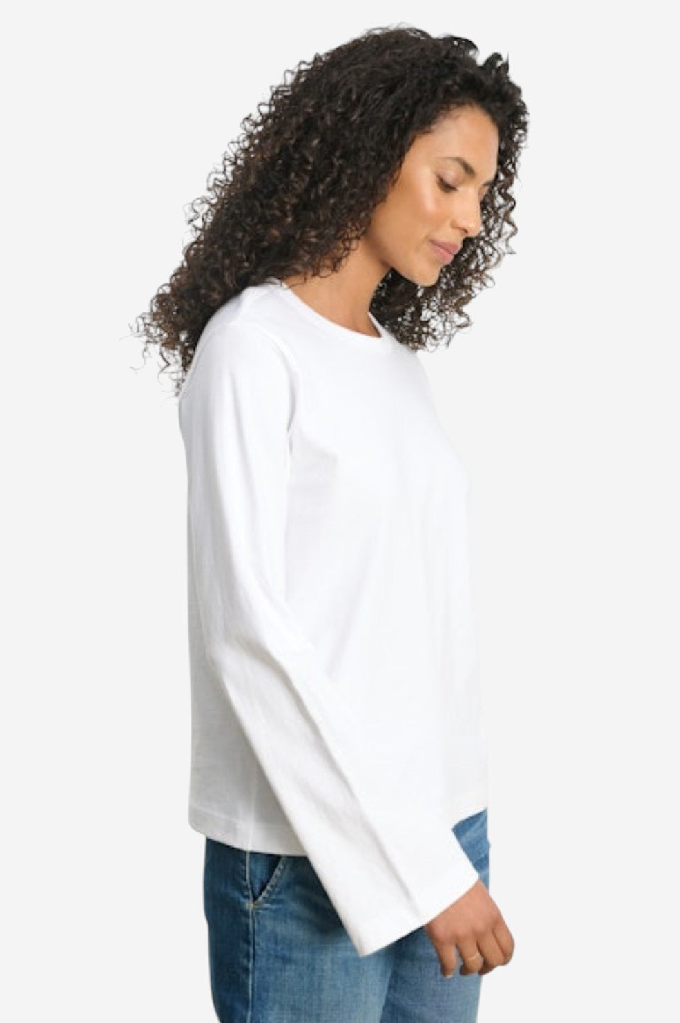 Vee Vintage Cotton Jersey Tee