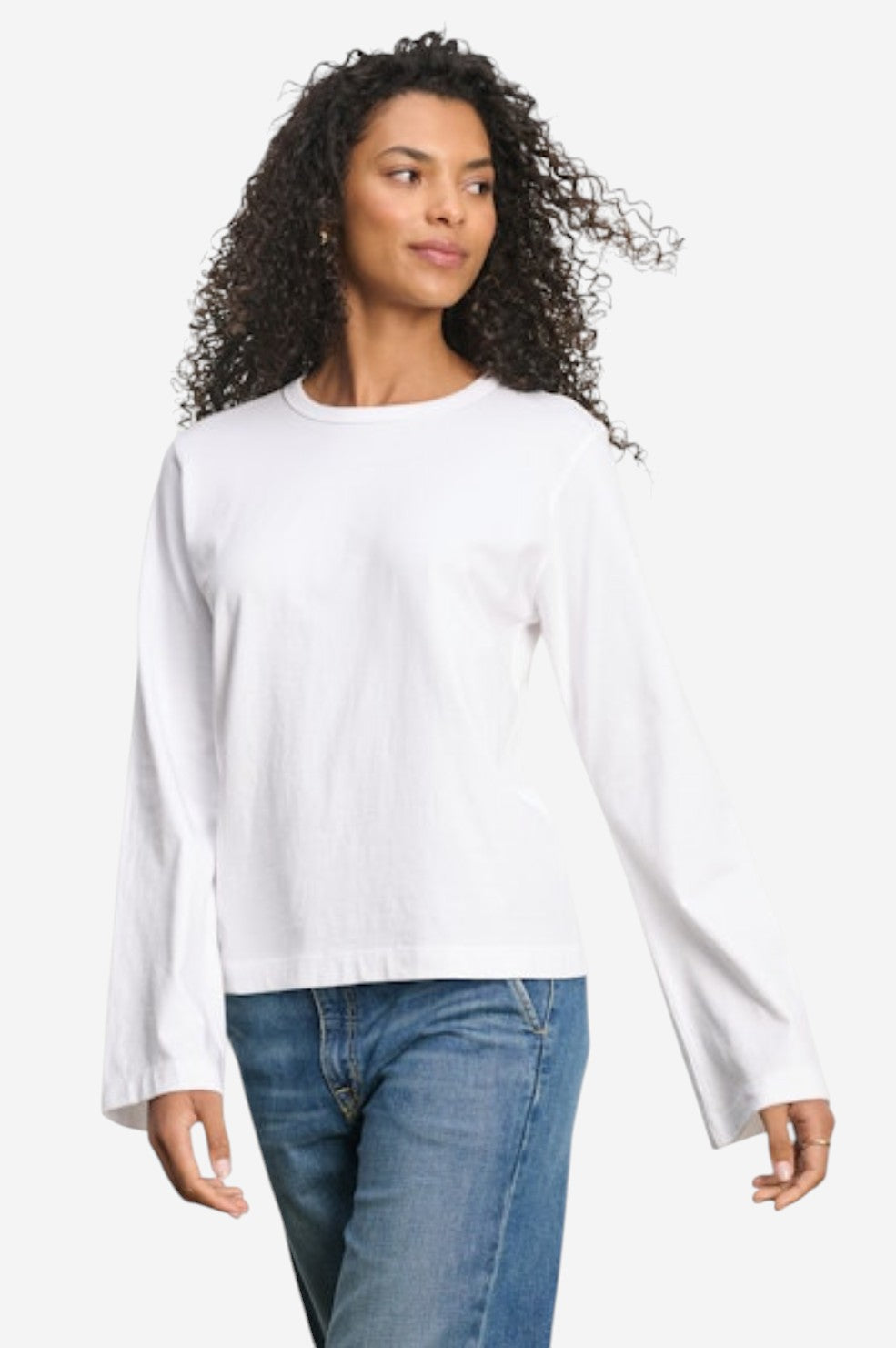 Vee Vintage Cotton Jersey Tee