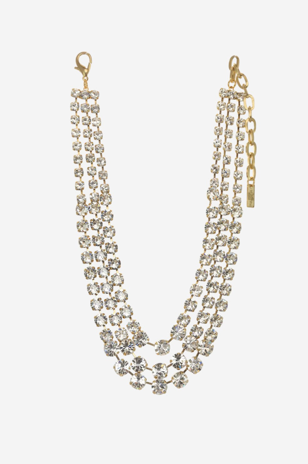 Cinthia Necklace - Gold/Clear