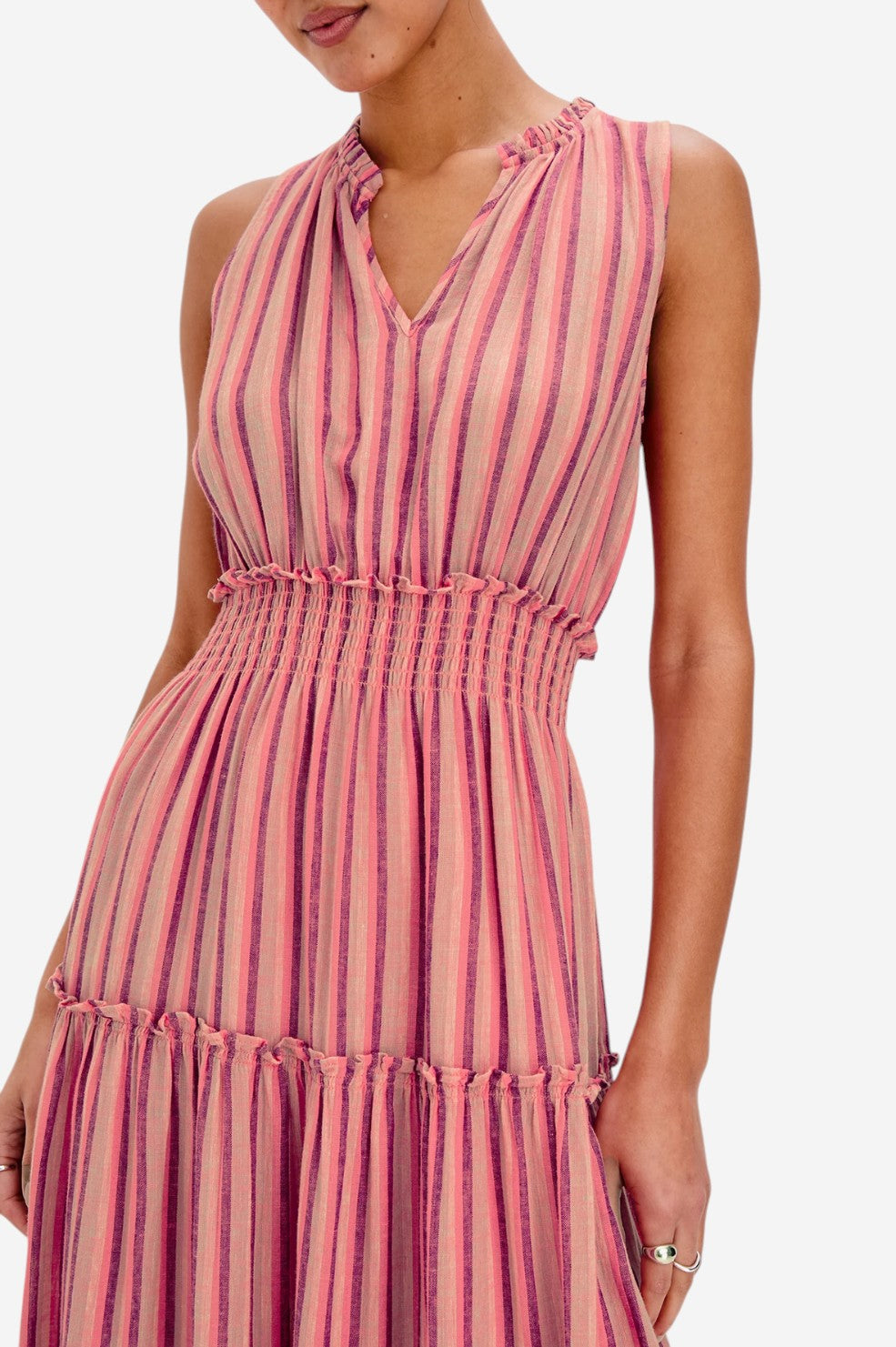 Loulou Dress - Cabana Stripe