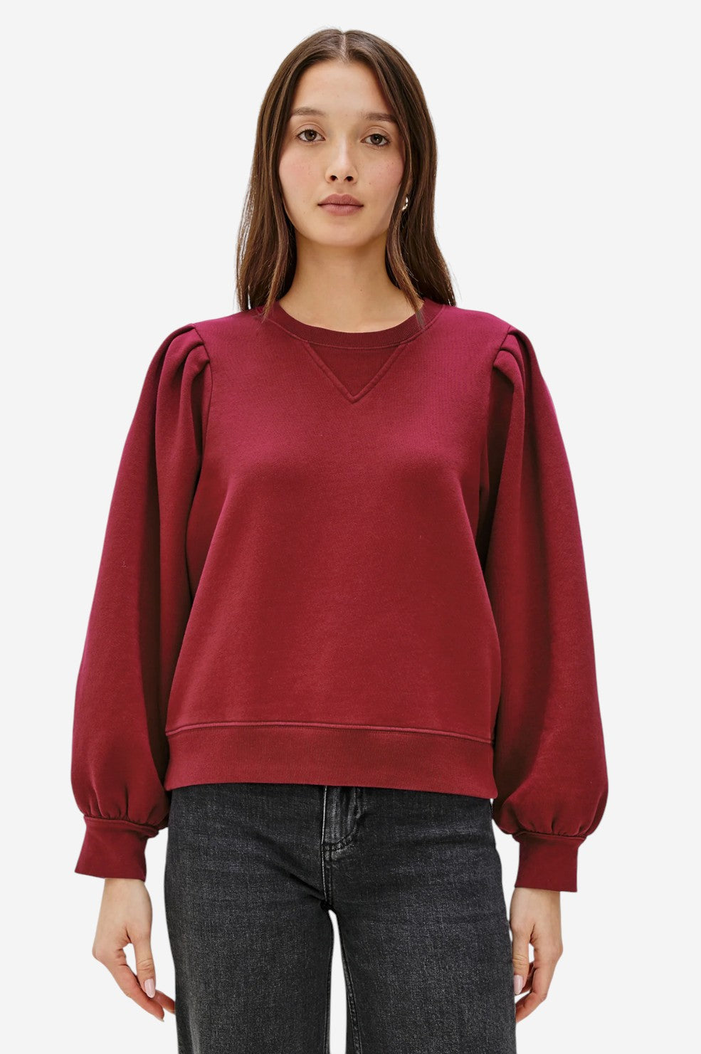 Tiffany Sweatshirt - Merlot