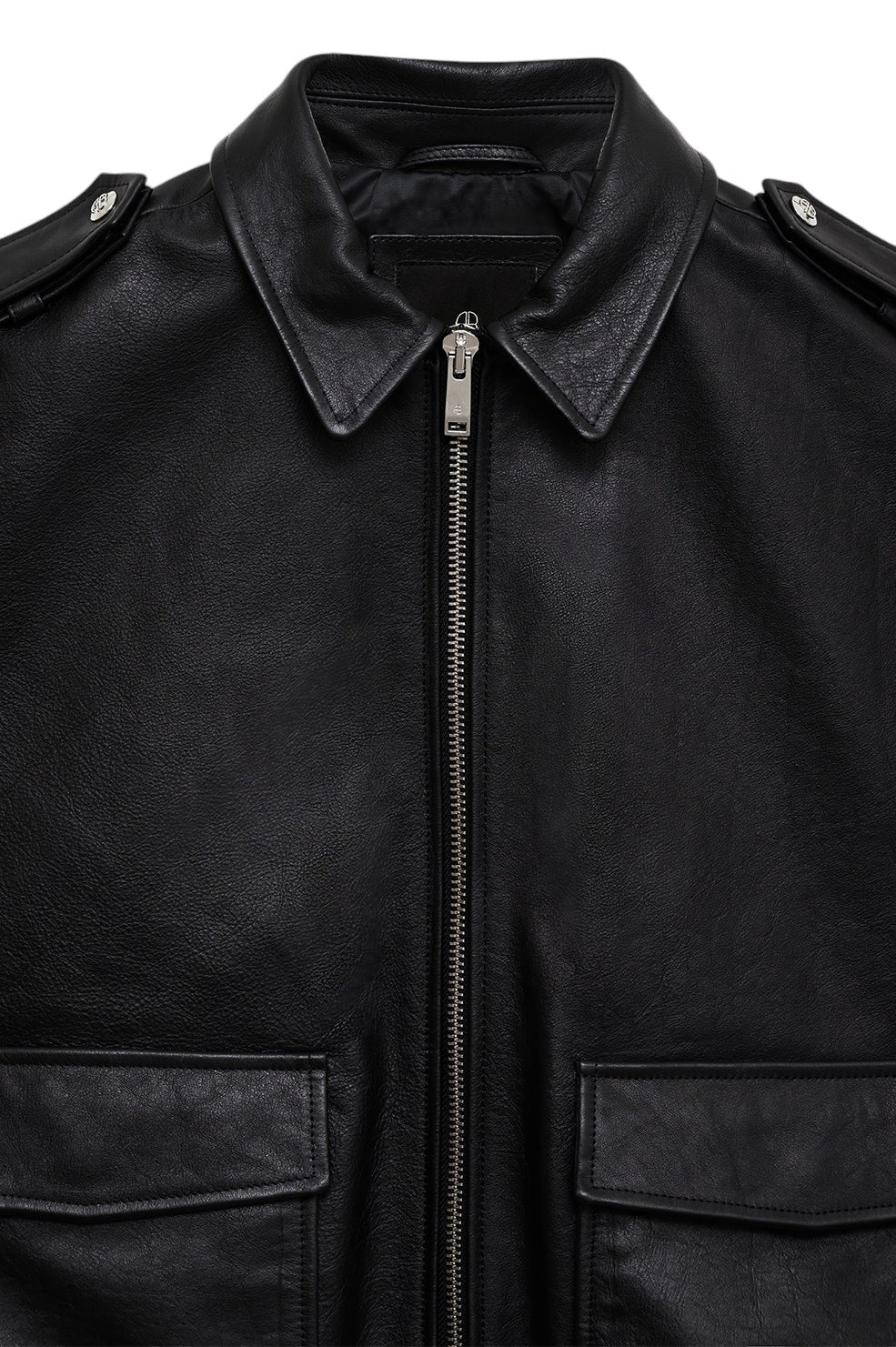 Sonnie Vest - Black Leather