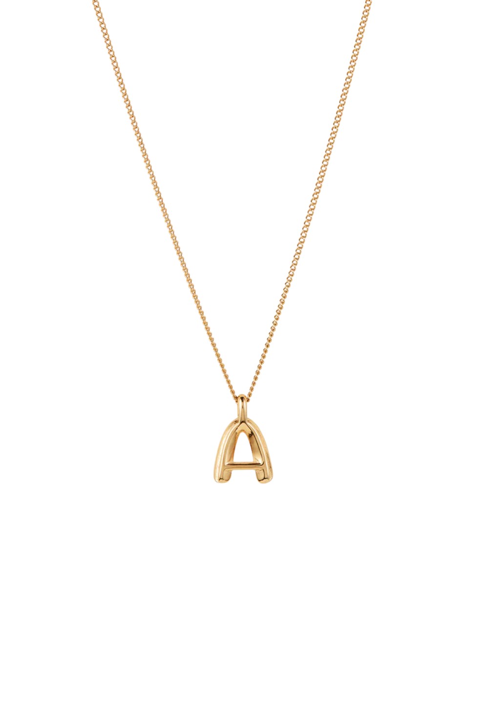 Monogram Necklace - Gold