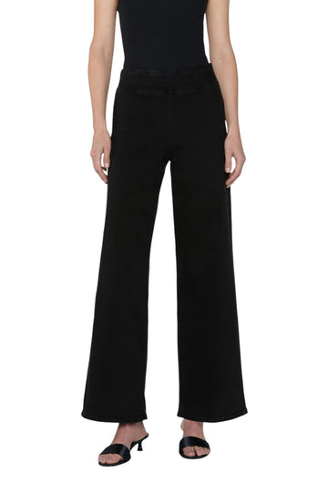 Jetset Slim Palazzo - Sheen Noir