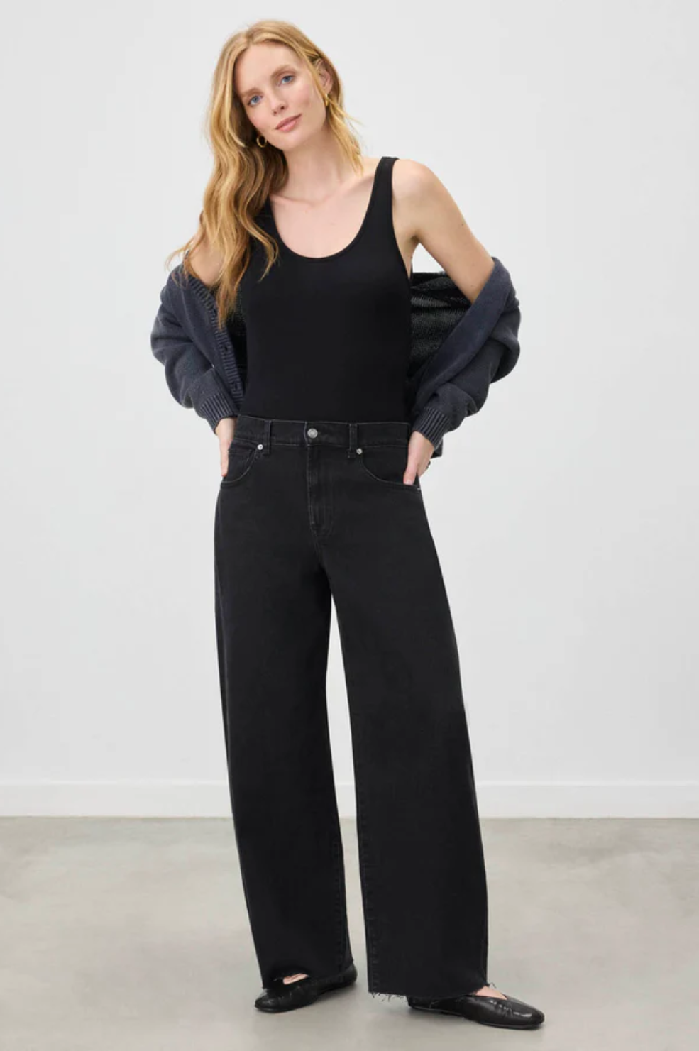 Zuma Rib Tank - Black