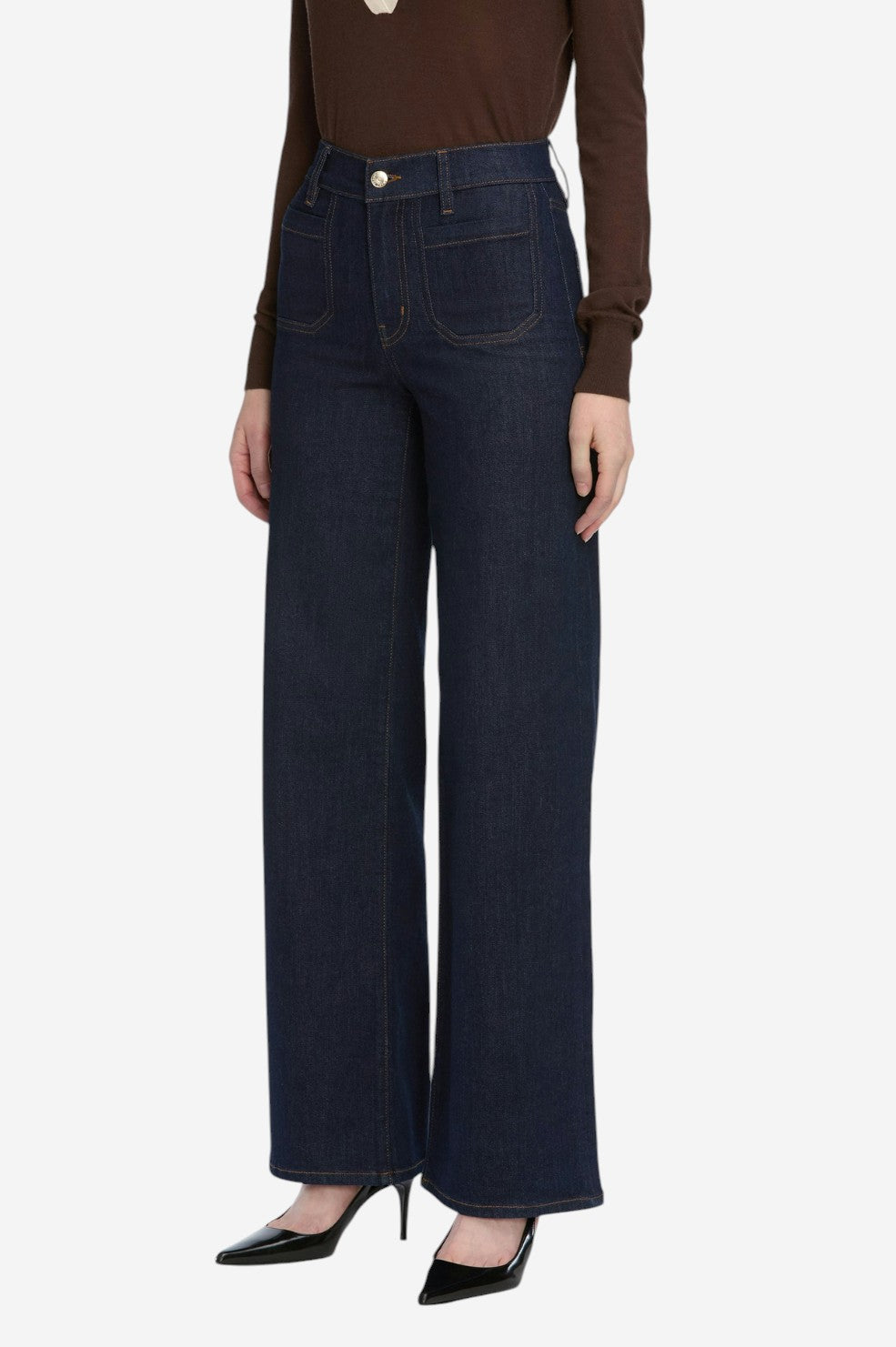 Le Slim Palazzo Modernist Pocket  - Rinse