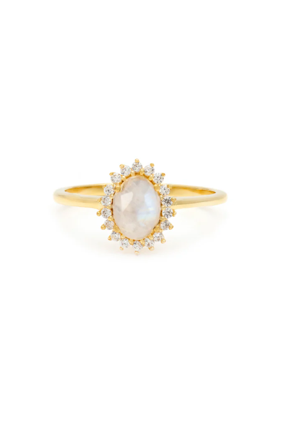 Mini Antiquity Ring - Moonstone