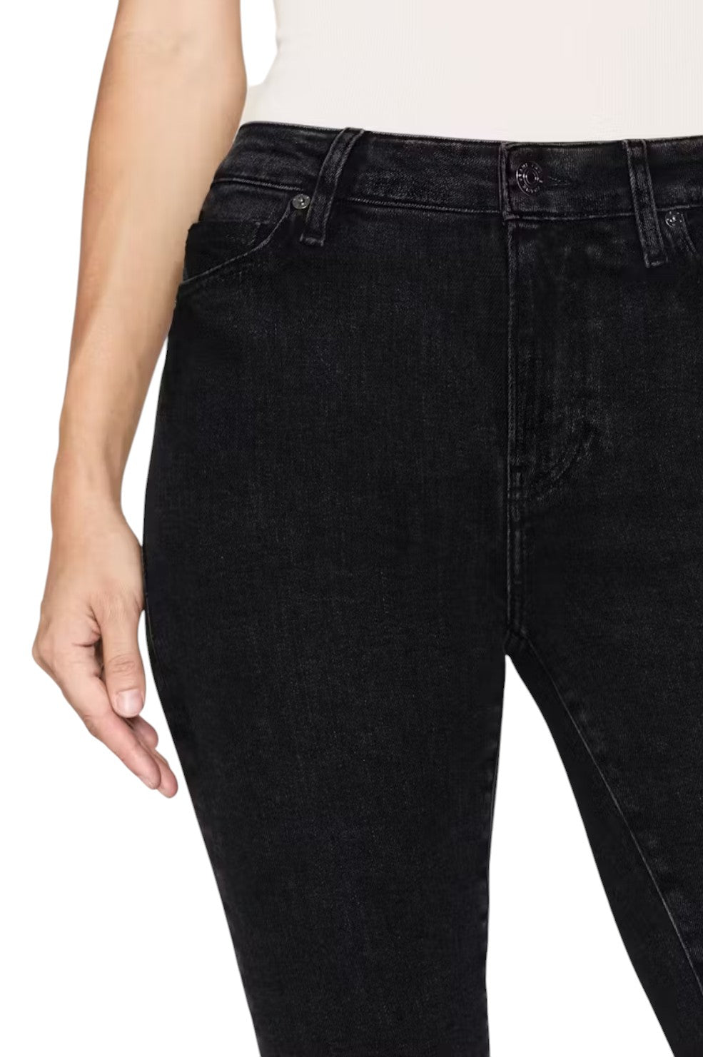 Le Crop Mini Boot - Radio Cascade Hem