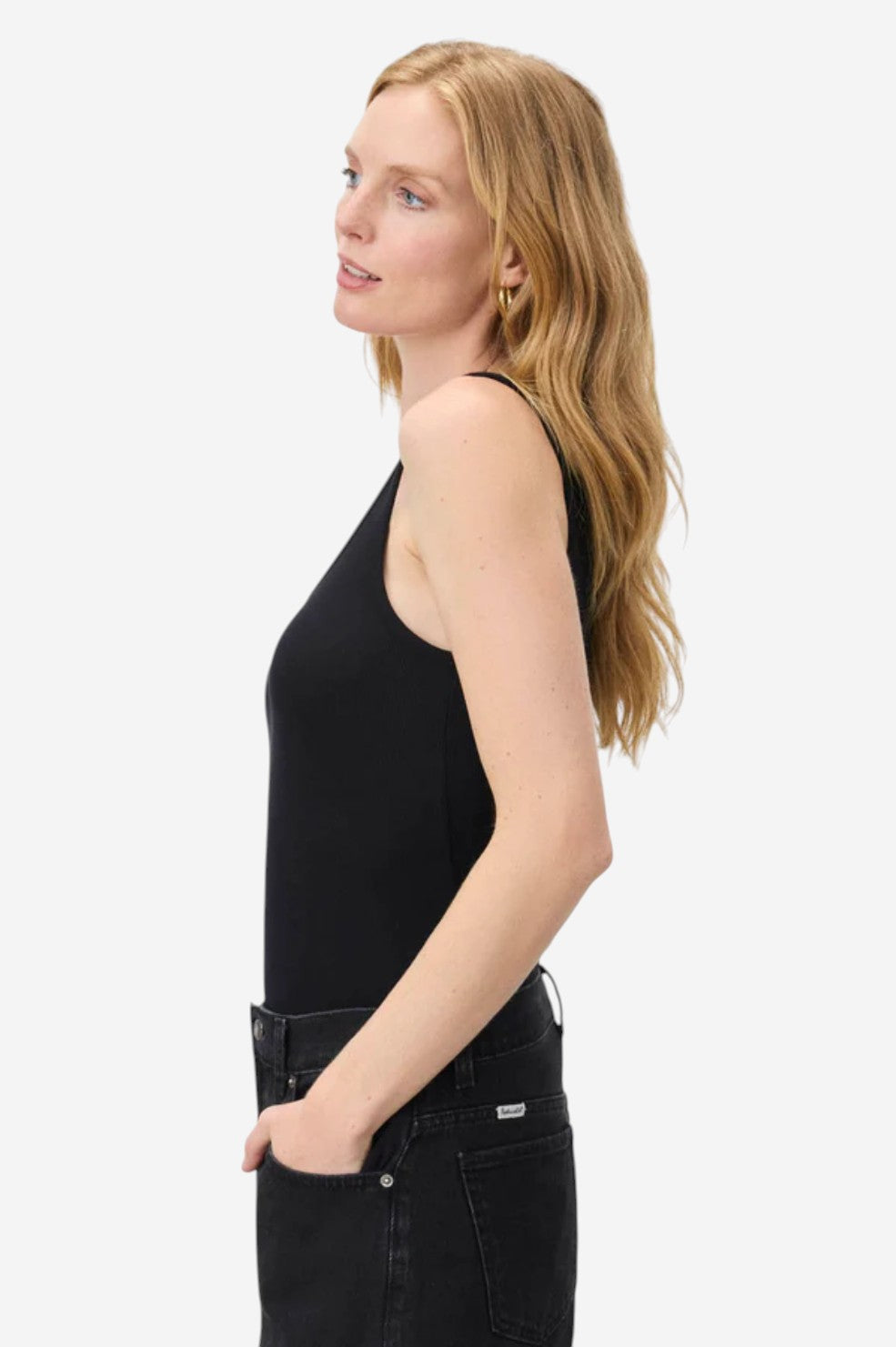 Zuma Rib Tank - Black