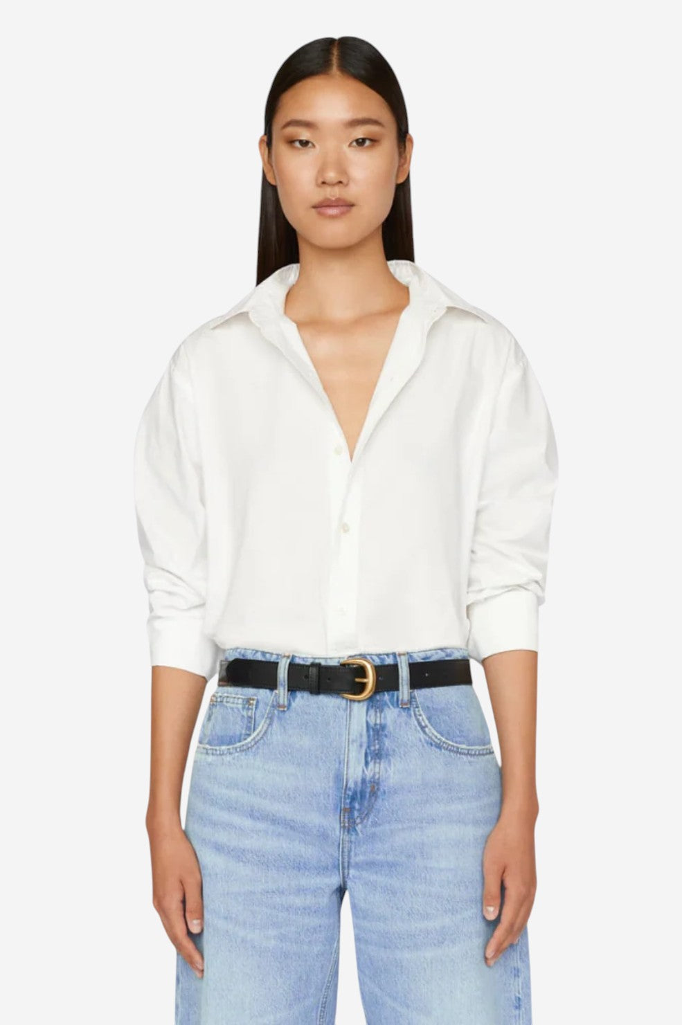 The Oversized Shirt - Blanc