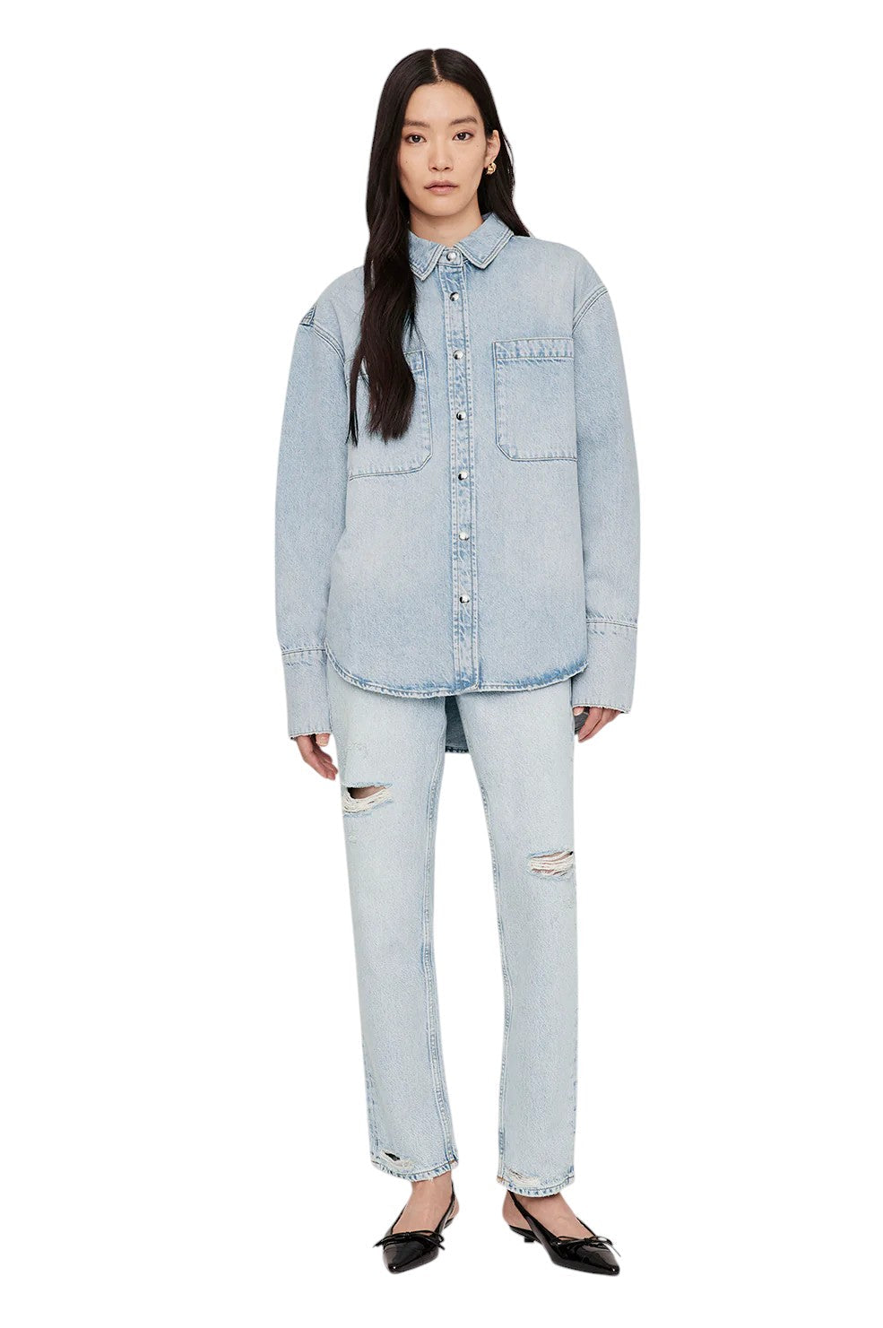 Dante Shirt - Bleached Blue