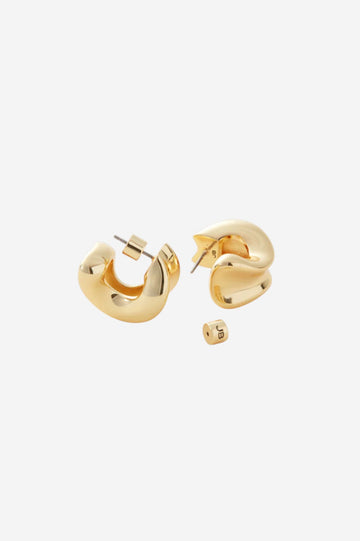 Chunky Doune Hoops - Gold