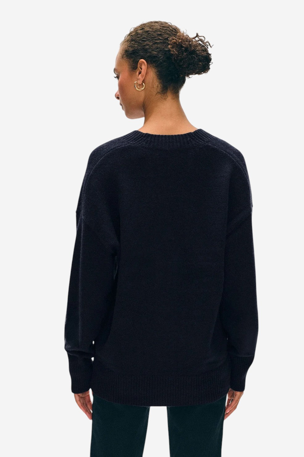 Cashmere Luxe Pocket Cardigan - Deep Navy