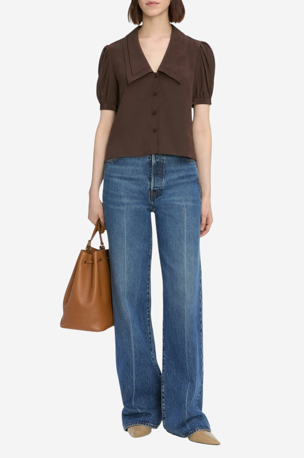 The Sailor Blouse - Coffee