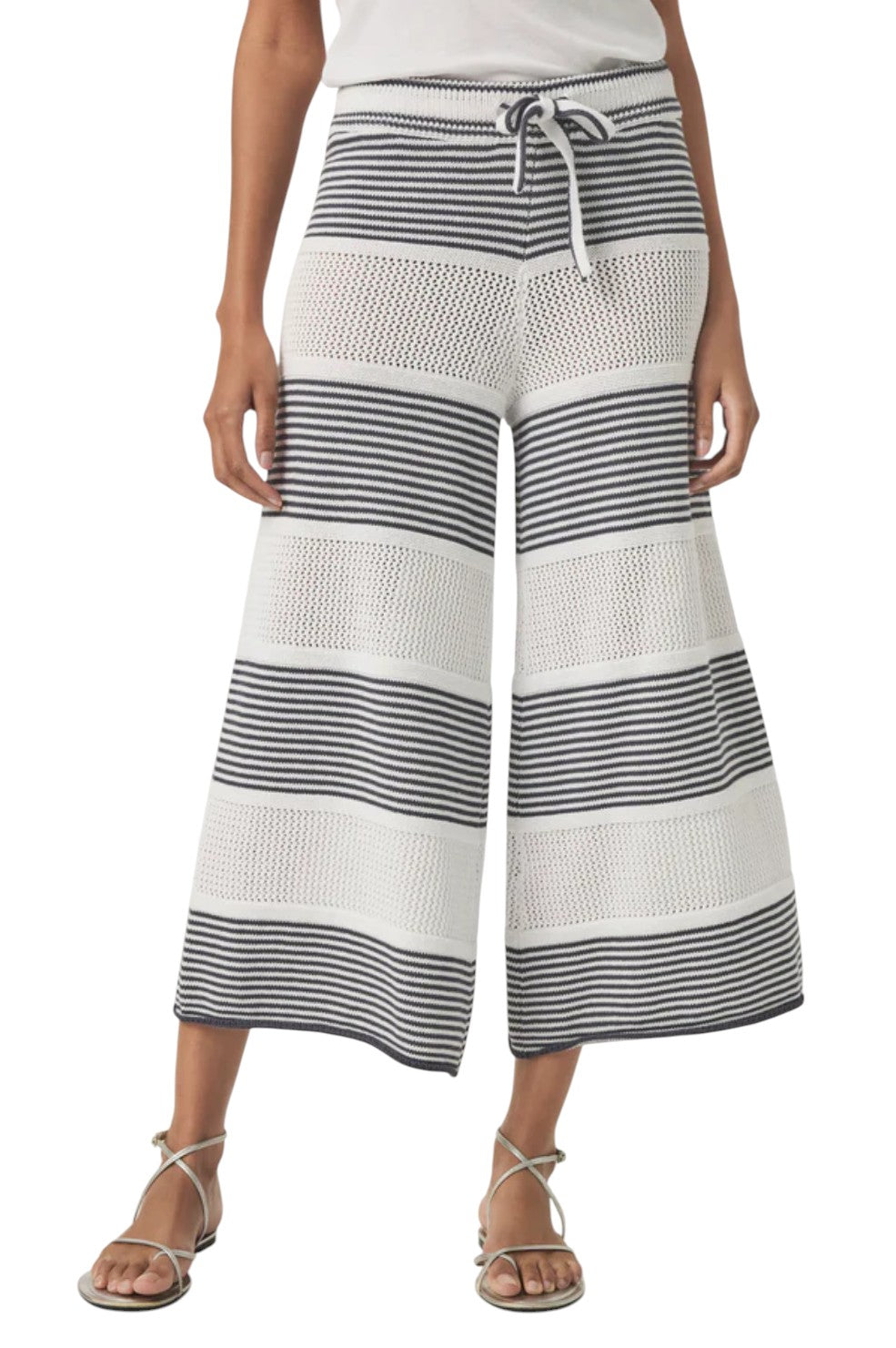 Ronnie Sweater Pant - Ink Stripe