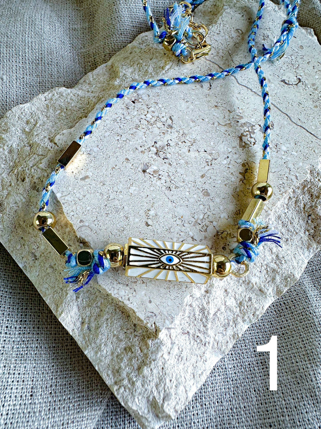 Enamel Barrel Necklace