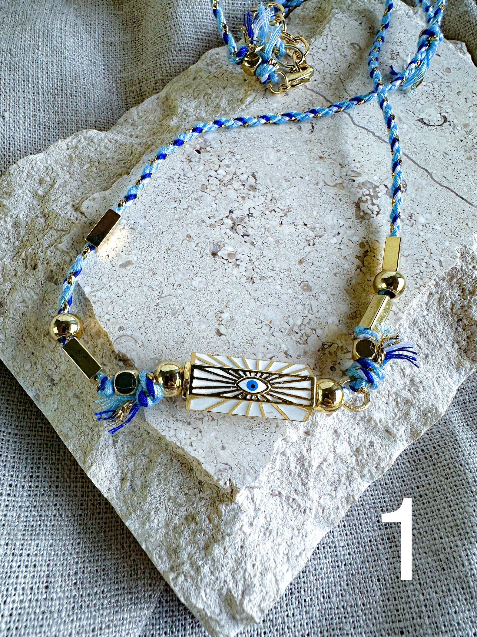 Enamel Barrel Necklace