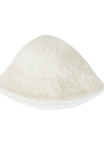 Fuzzy Bucket Hat - Ivory