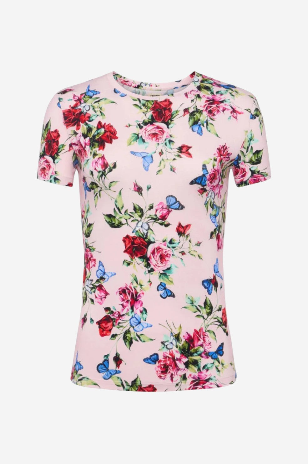 Ressi Tee - Light Pink Multi Femme Rose