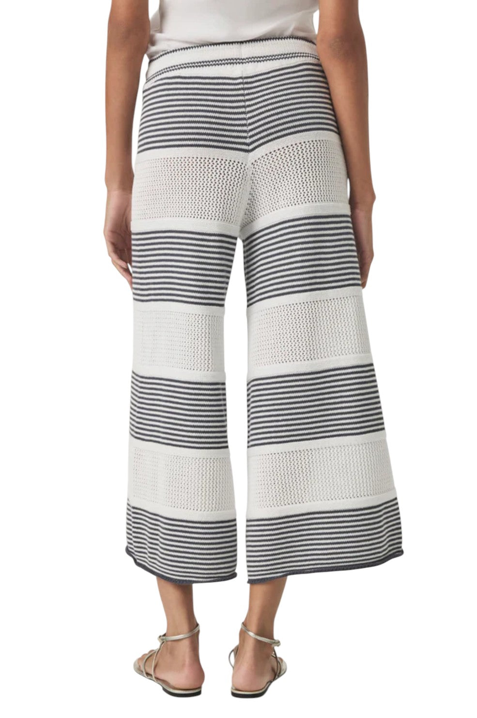 Ronnie Sweater Pant - Ink Stripe