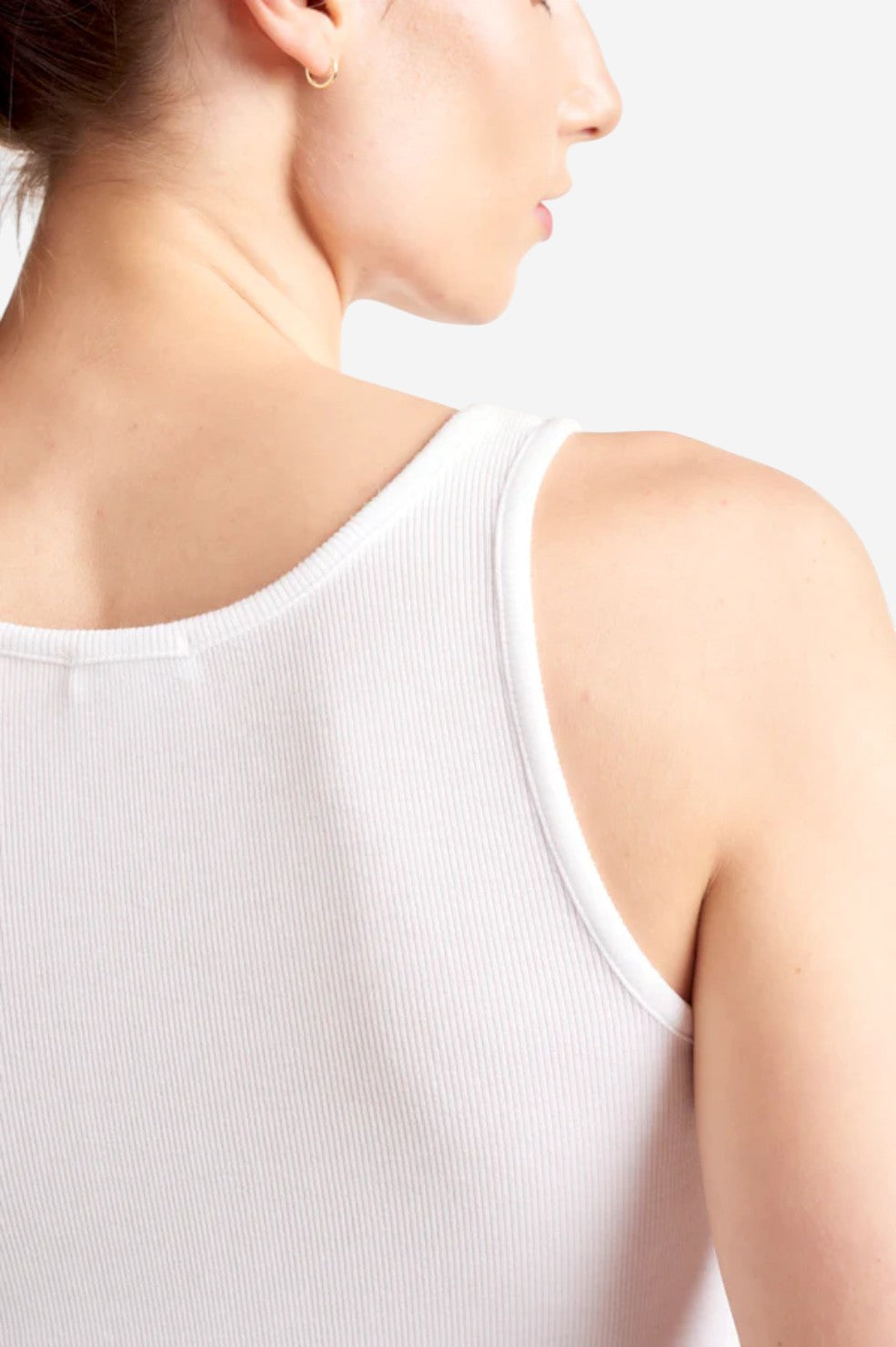 Zuma Rib Tank - White