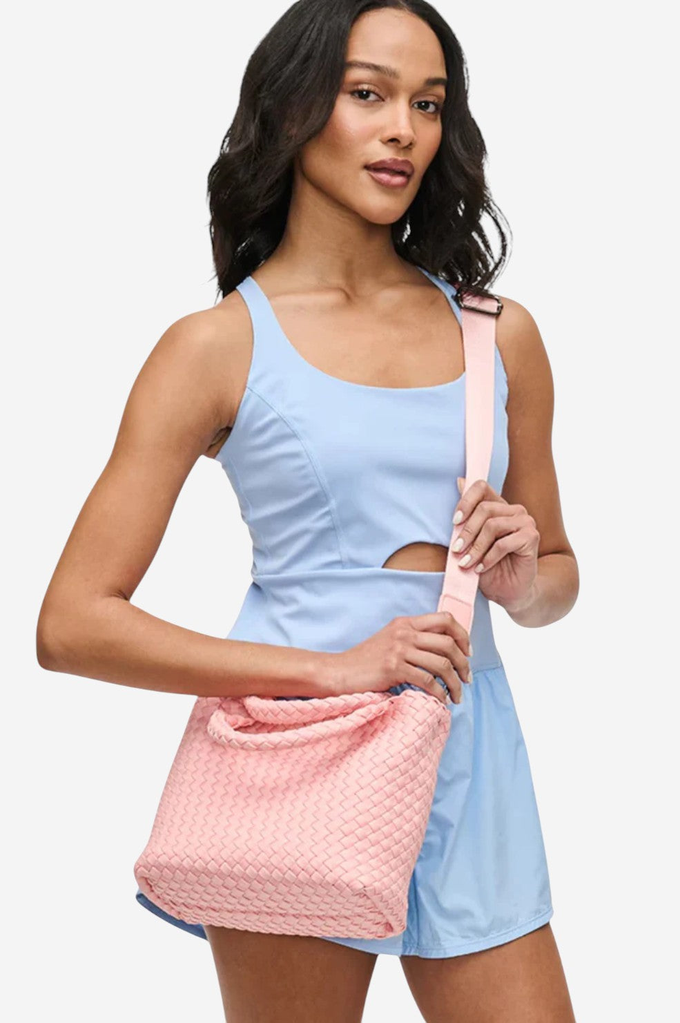 Sky's The Limit Small Crossbody - Blush