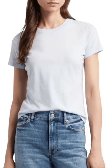 The Linen Baby Tee - Light Chambray
