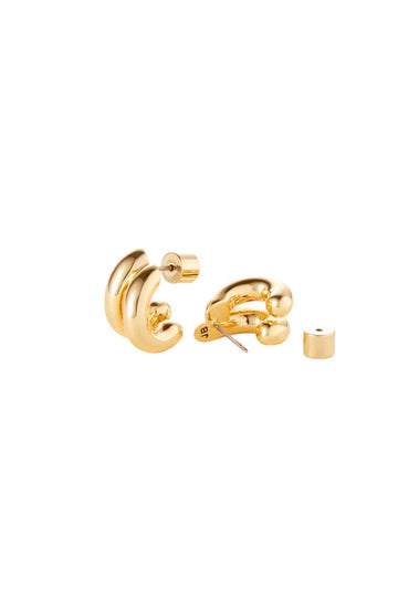 Mini Florence Earrings - Gold