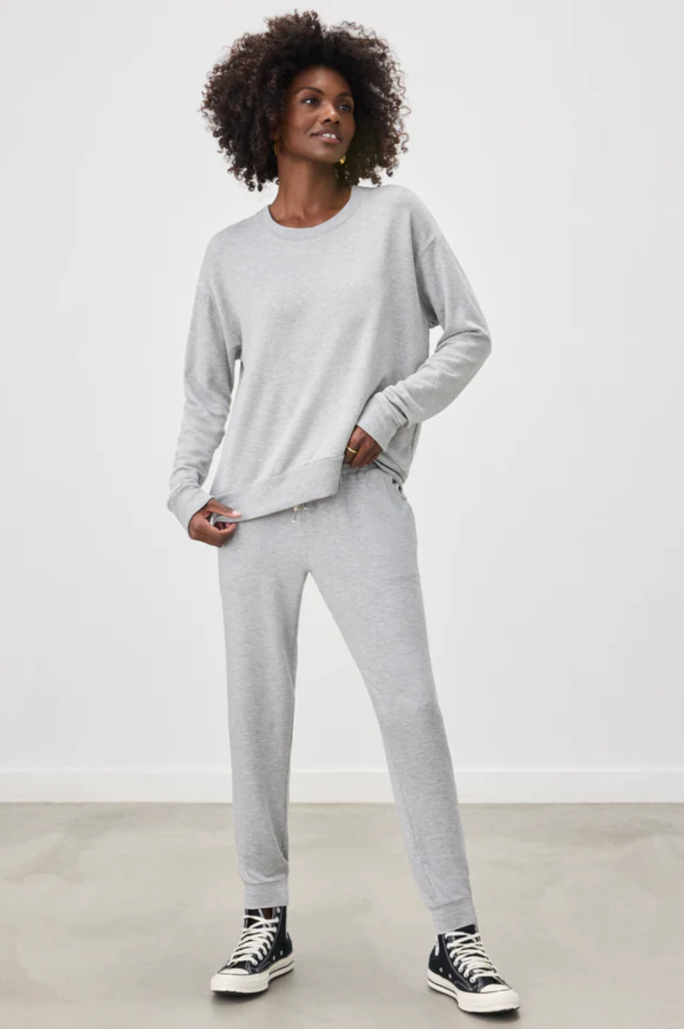 Supersoft Pullover - Heather Grey