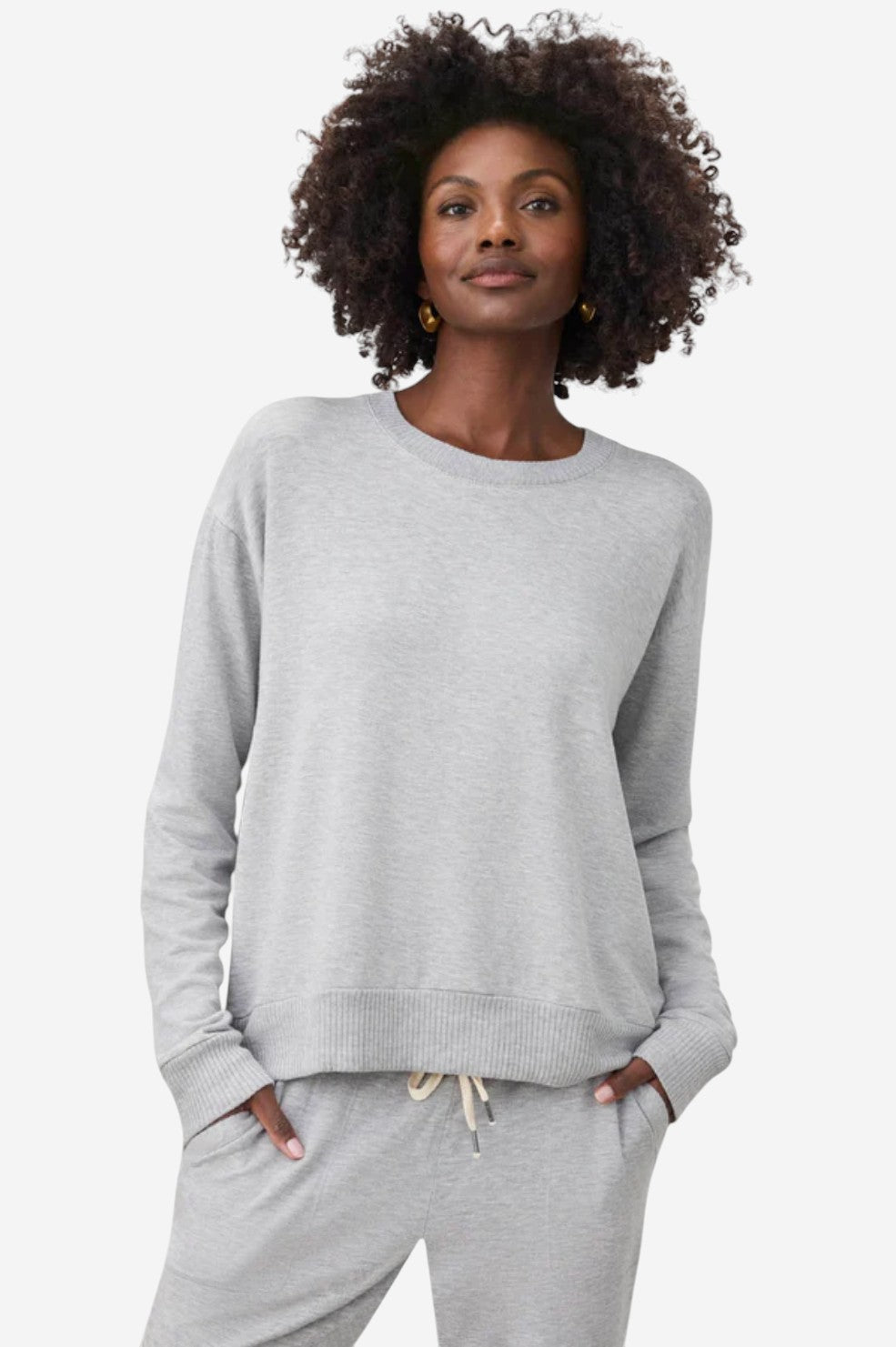 Supersoft Pullover - Heather Grey