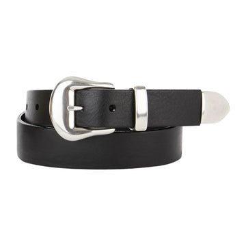 Joelle Bridle Belt - Silver/Black