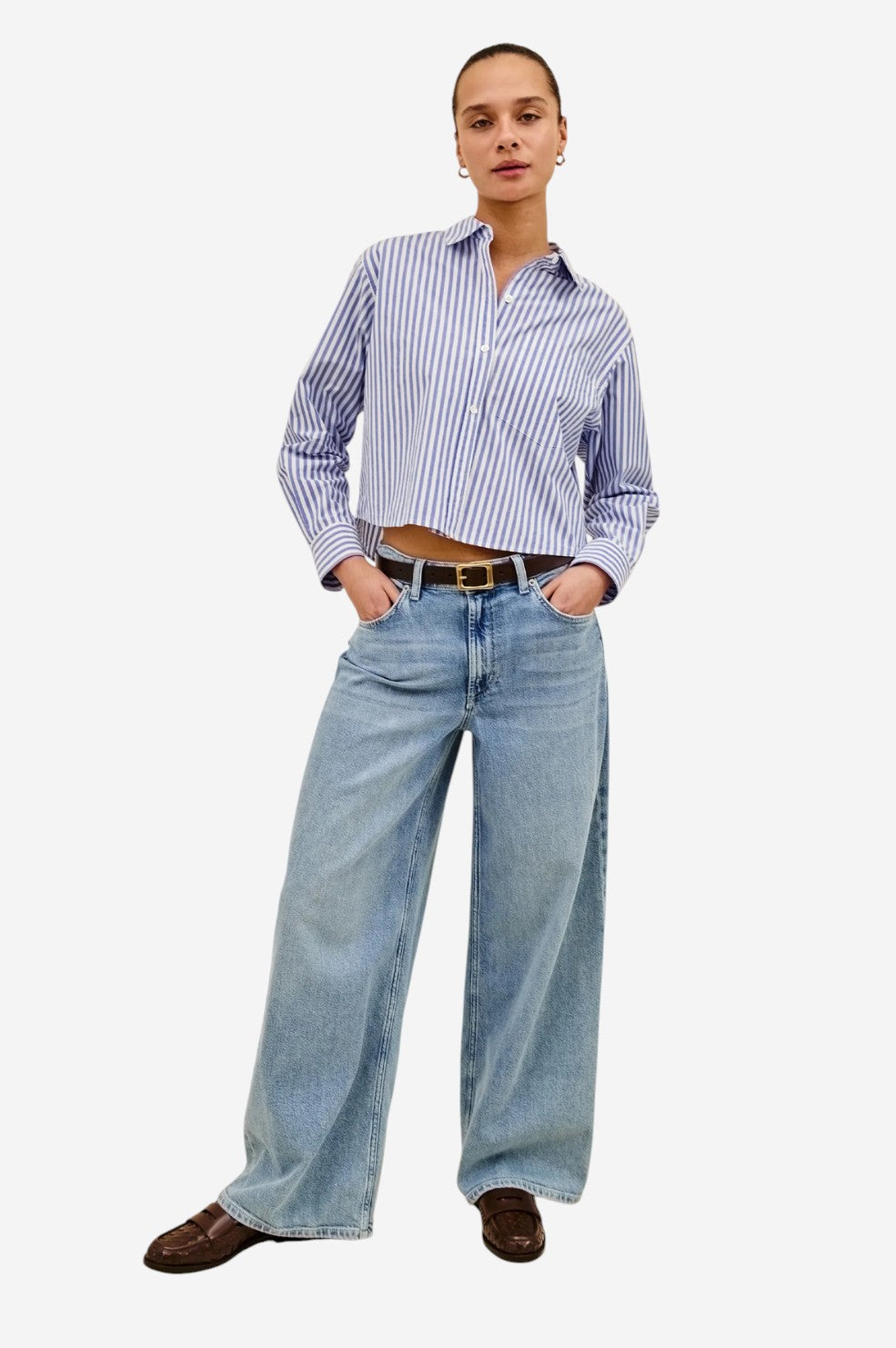 Ramy Top - Mariner White Stripe