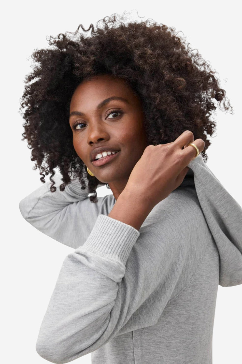 Super Soft Zip Up Hoodie - Heather Grey