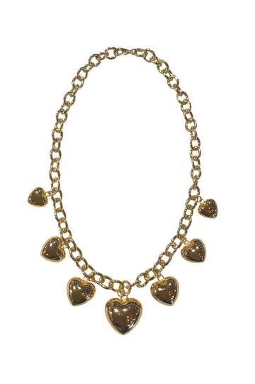 Bubble Heart Necklace - Large