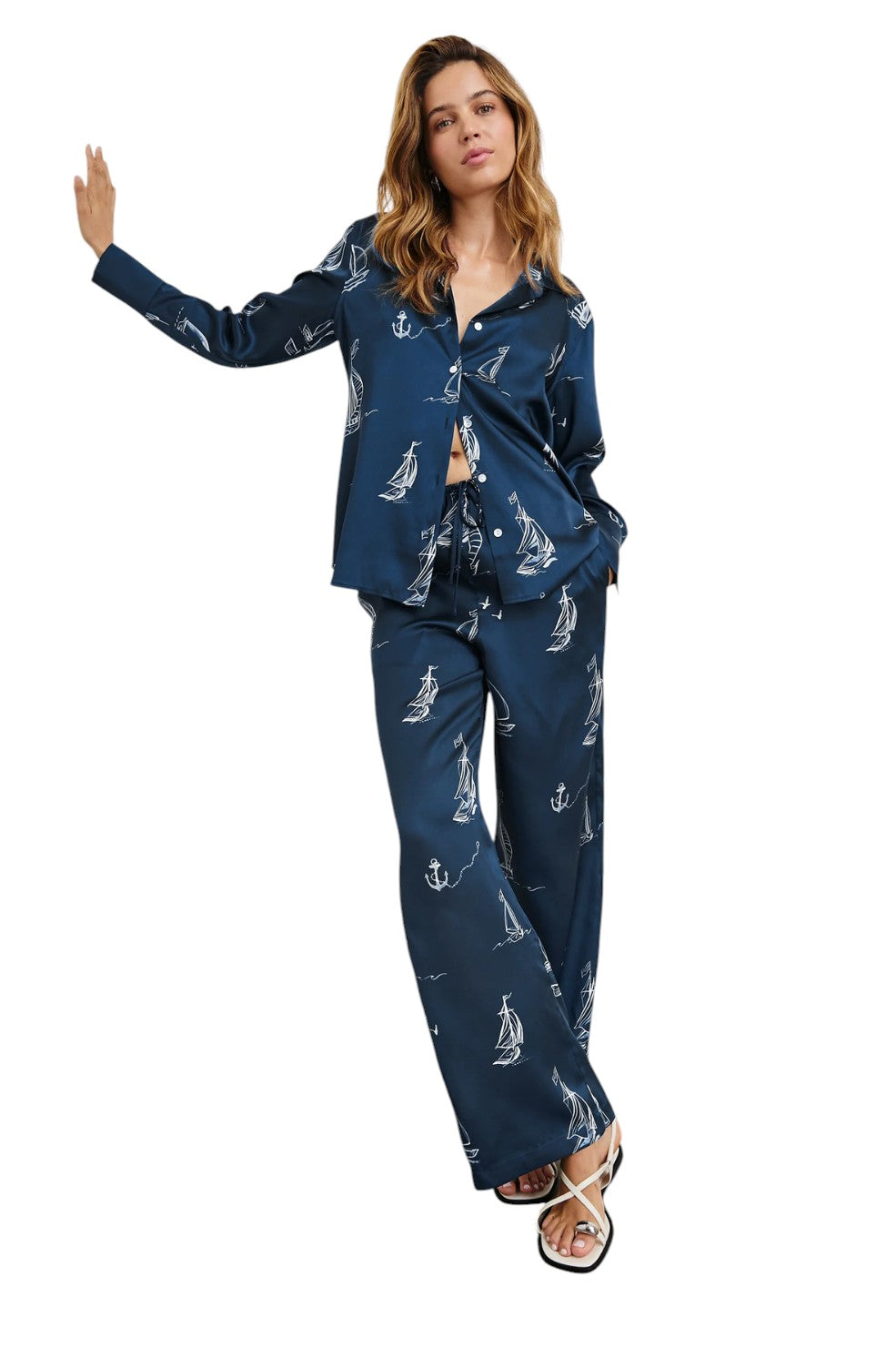 Ledger Shirt - Sailboats