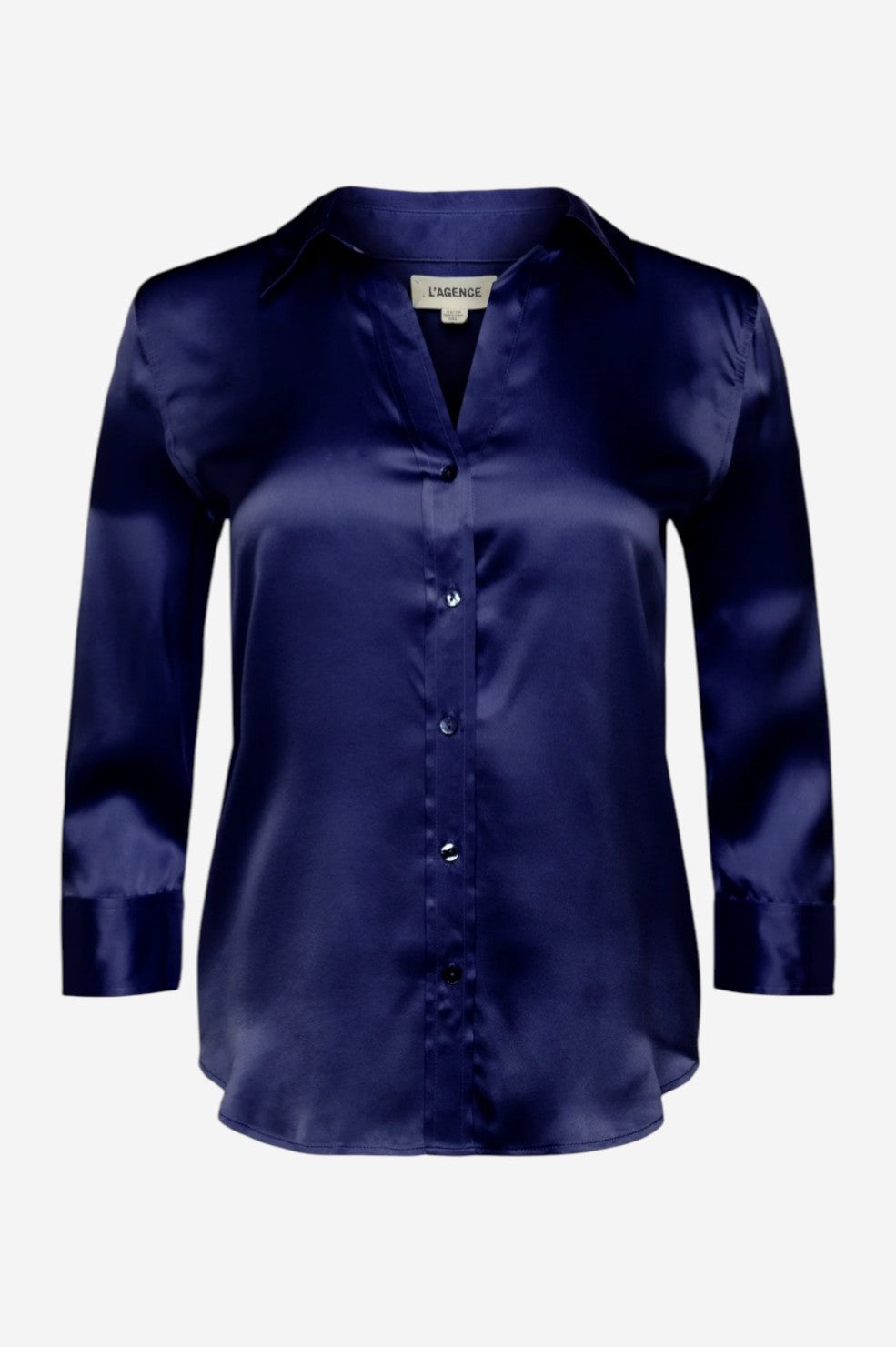 Dani Silk Blouse - Midnight