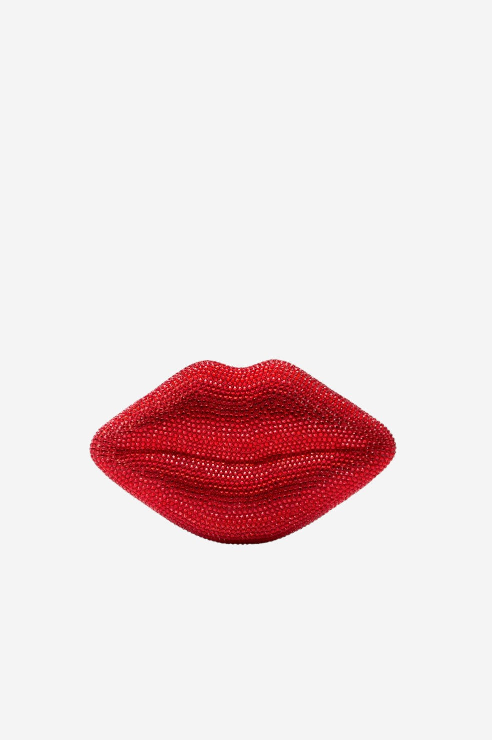 *PRE-ORDER* Crystal Lip Clutch - Lucky Red