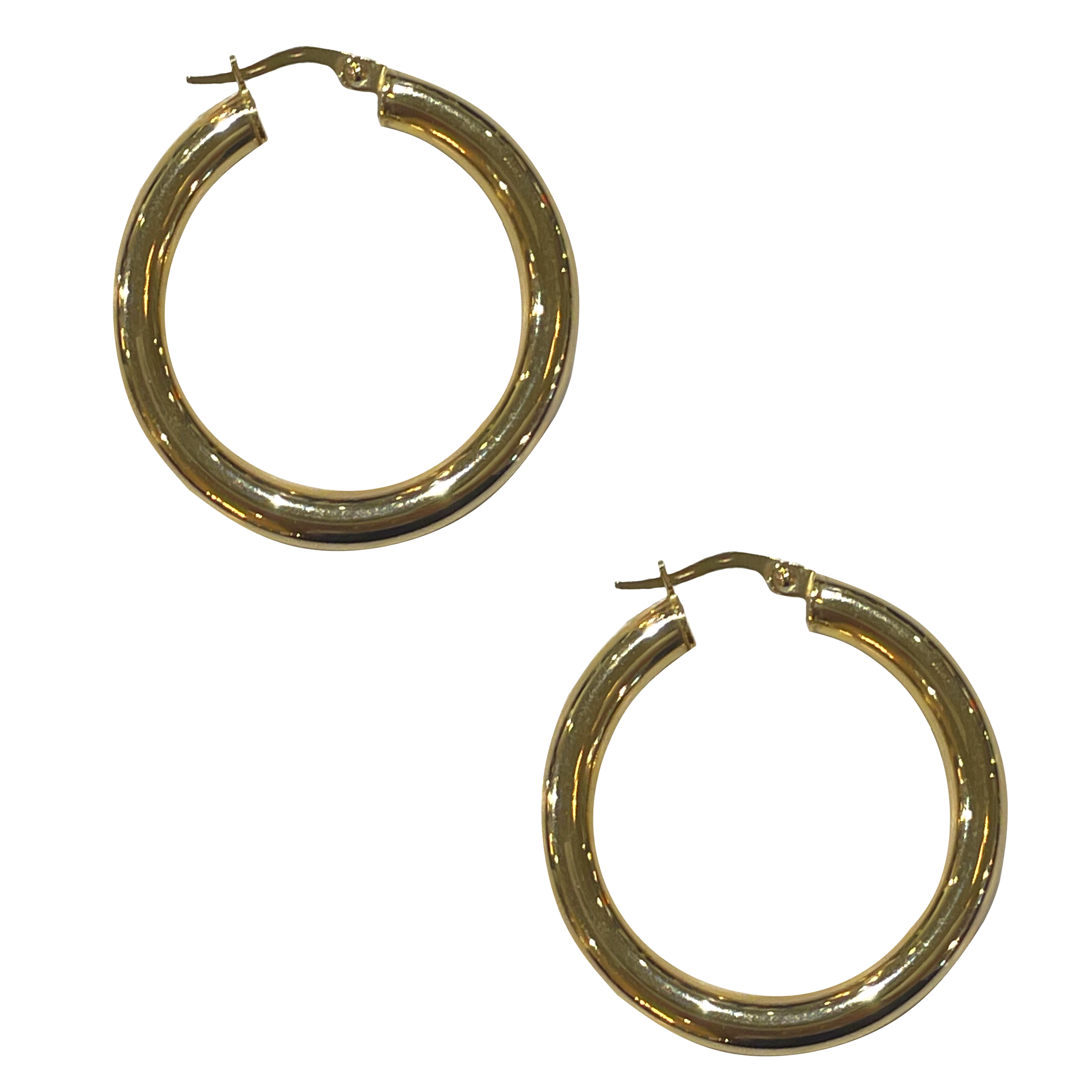 10K Gold Hoops