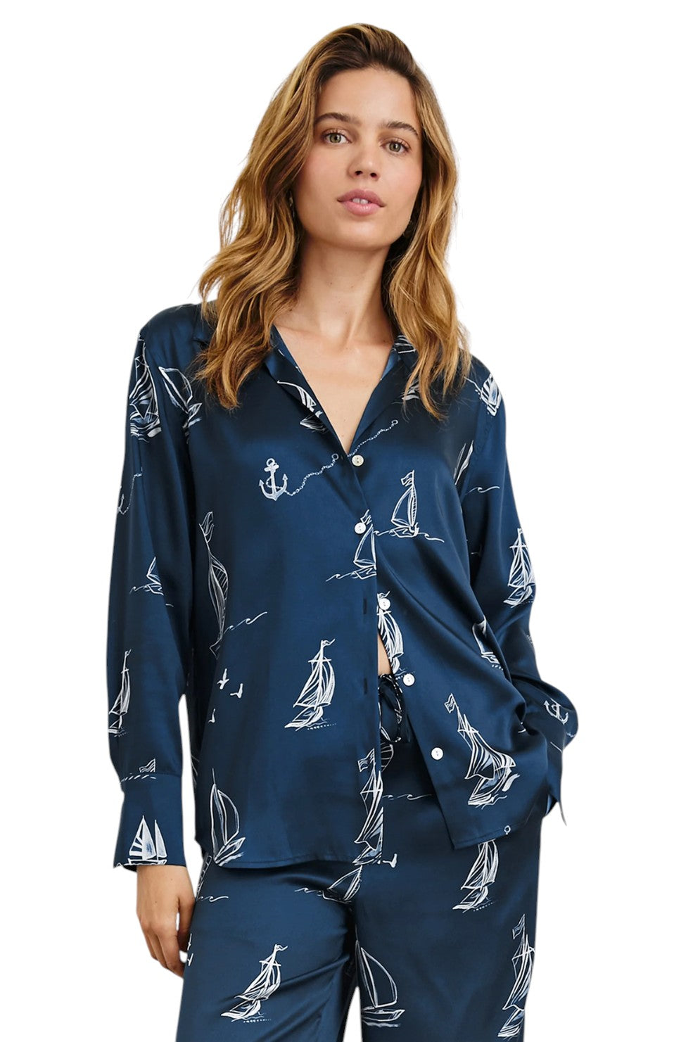 Ledger Shirt - Sailboats